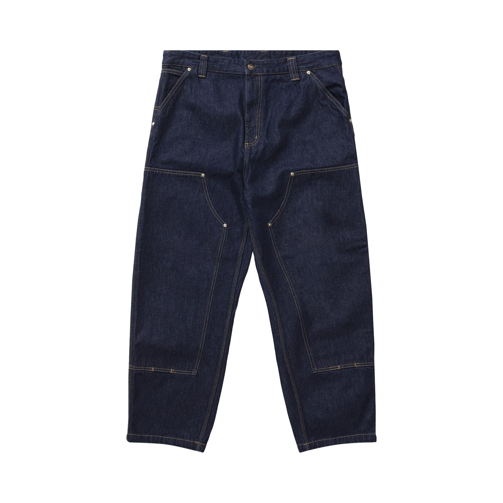 Buy Carhartt WIP Nash Double Knee Pants 'Blue' - I032106 BLUE | GOAT Buy Carhartt WIP Nash Double Knee Pants 'Blue' - I032106 BLUE | GOAT
