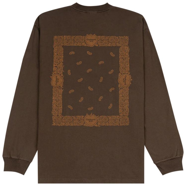Carhartt WIP Long Sleeve Paisley Tee Buckeye