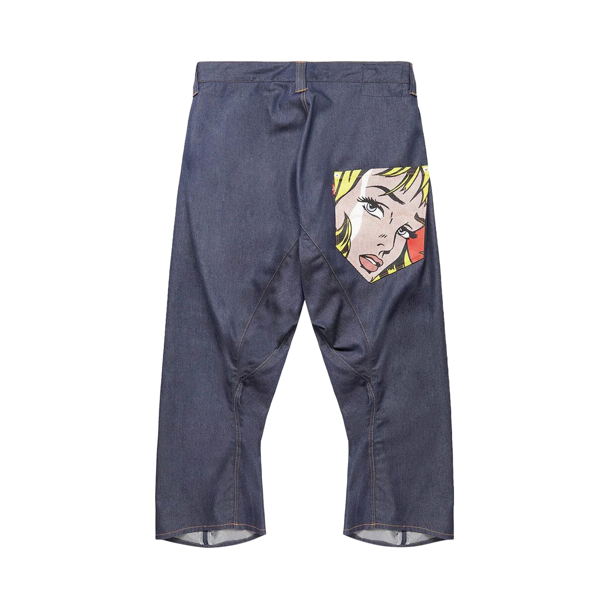 Buy Junya Watanabe x Levi's Twisted Seam Denim Pants 'Indigo