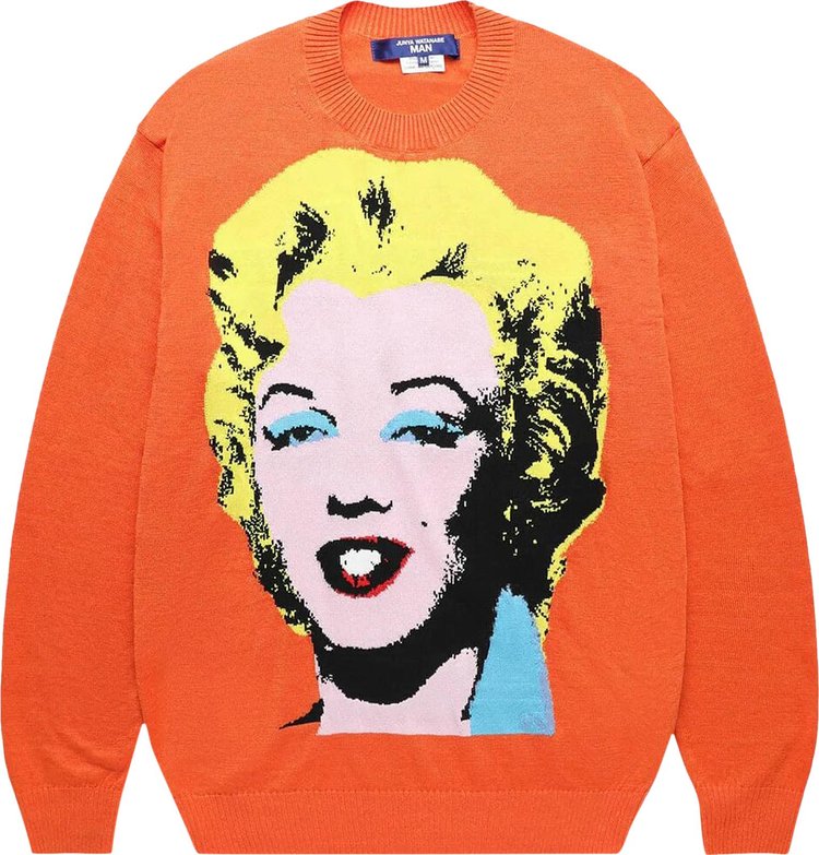 Junya Watanabe Pop Art Sweater 'Orange'