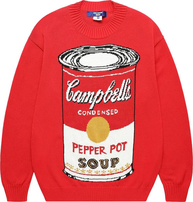 Junya Watanabe Pop Art Sweater 'Red'