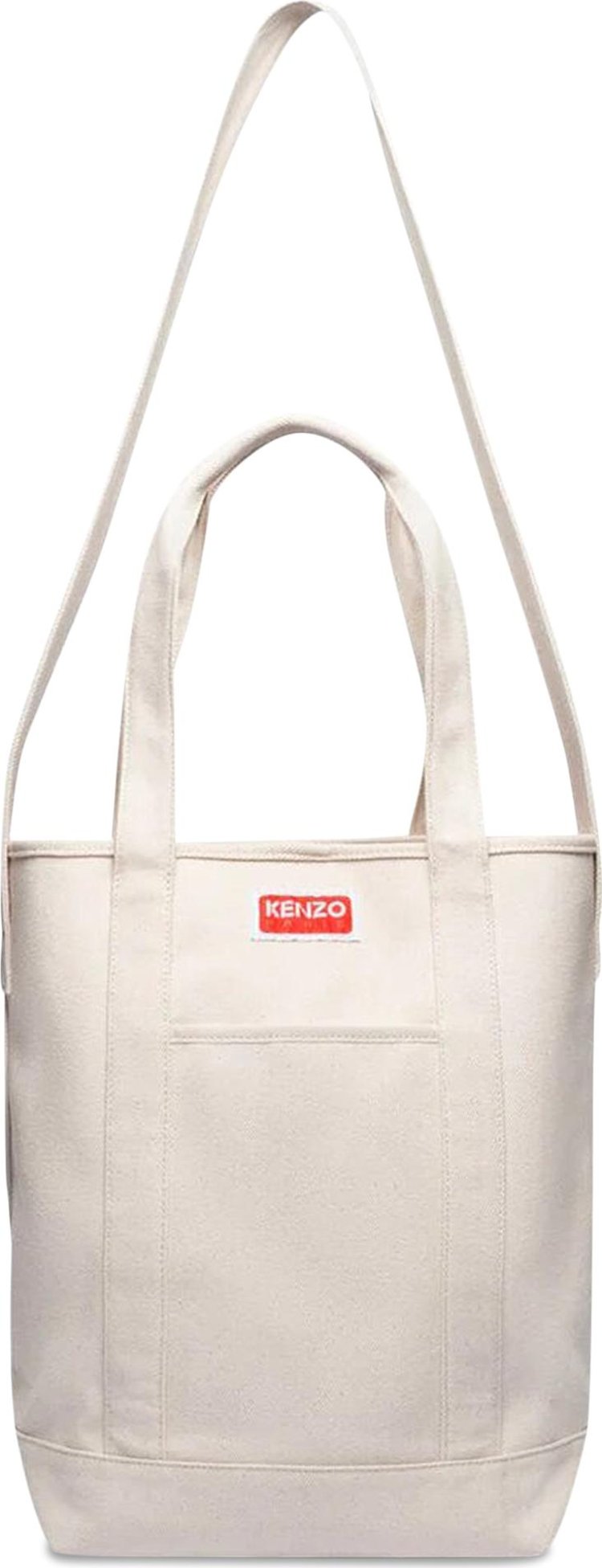 Kenzo Large Target Tote Bag 'Ecru'