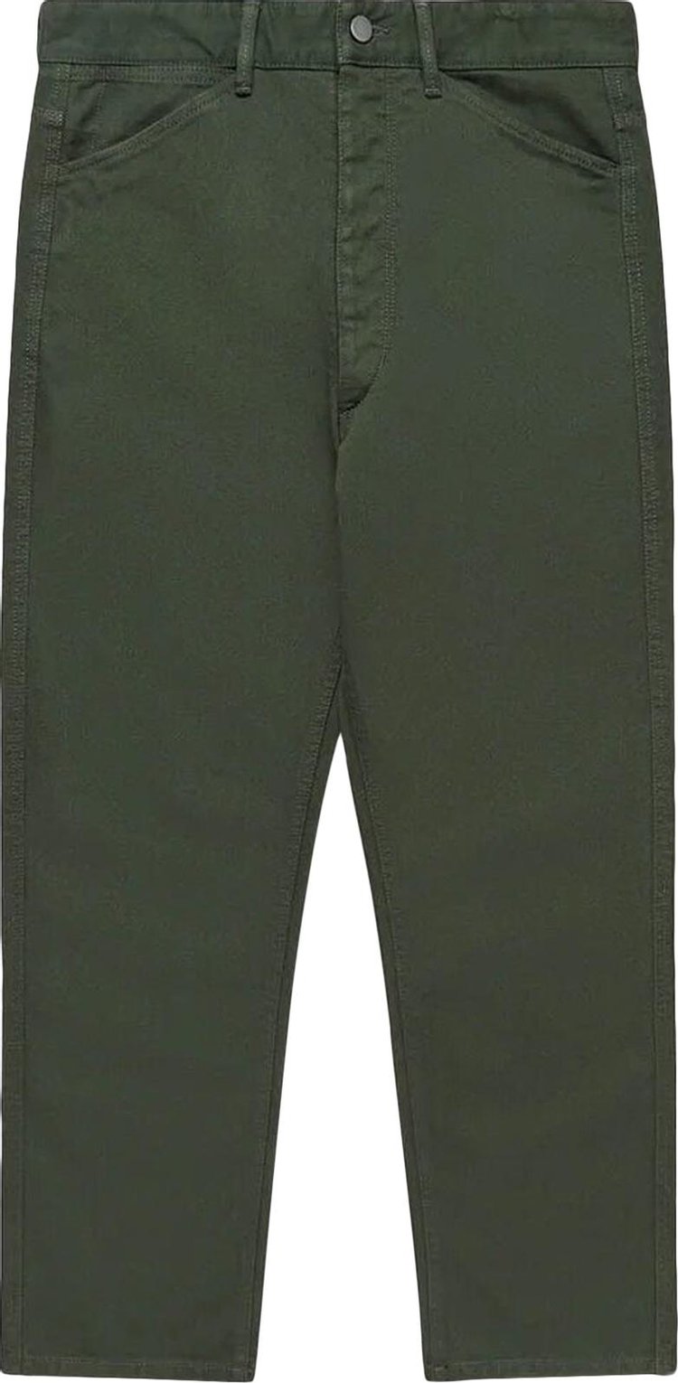 Lemaire Curved 5 Pocket Pants 'Green'