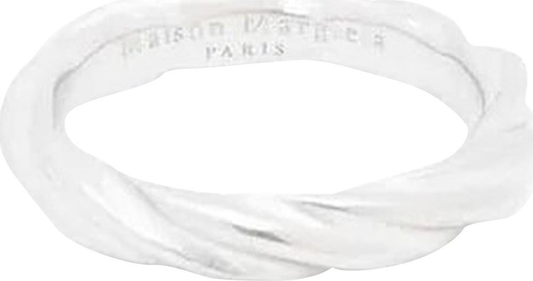 Maison Margiela Twist Ring Palladio Burattato