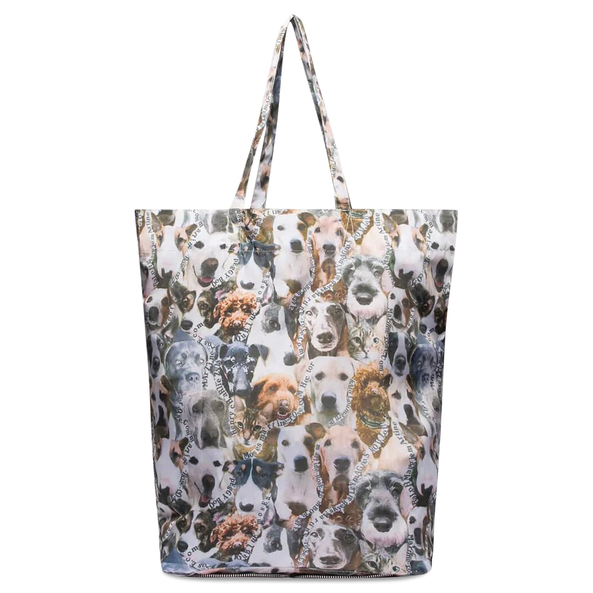 バッグ martine rose DOG PRINT TOTE WALLET Buy Martine Rose Dog Print Tote Wallet Large 'Black
