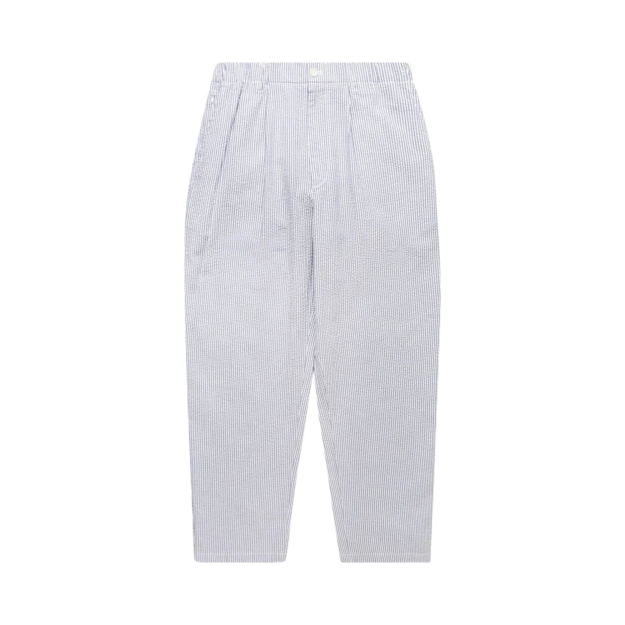 Buy nanamica Seersucker Club Pants 'Navy' - SUCS319U NAVY | GOAT