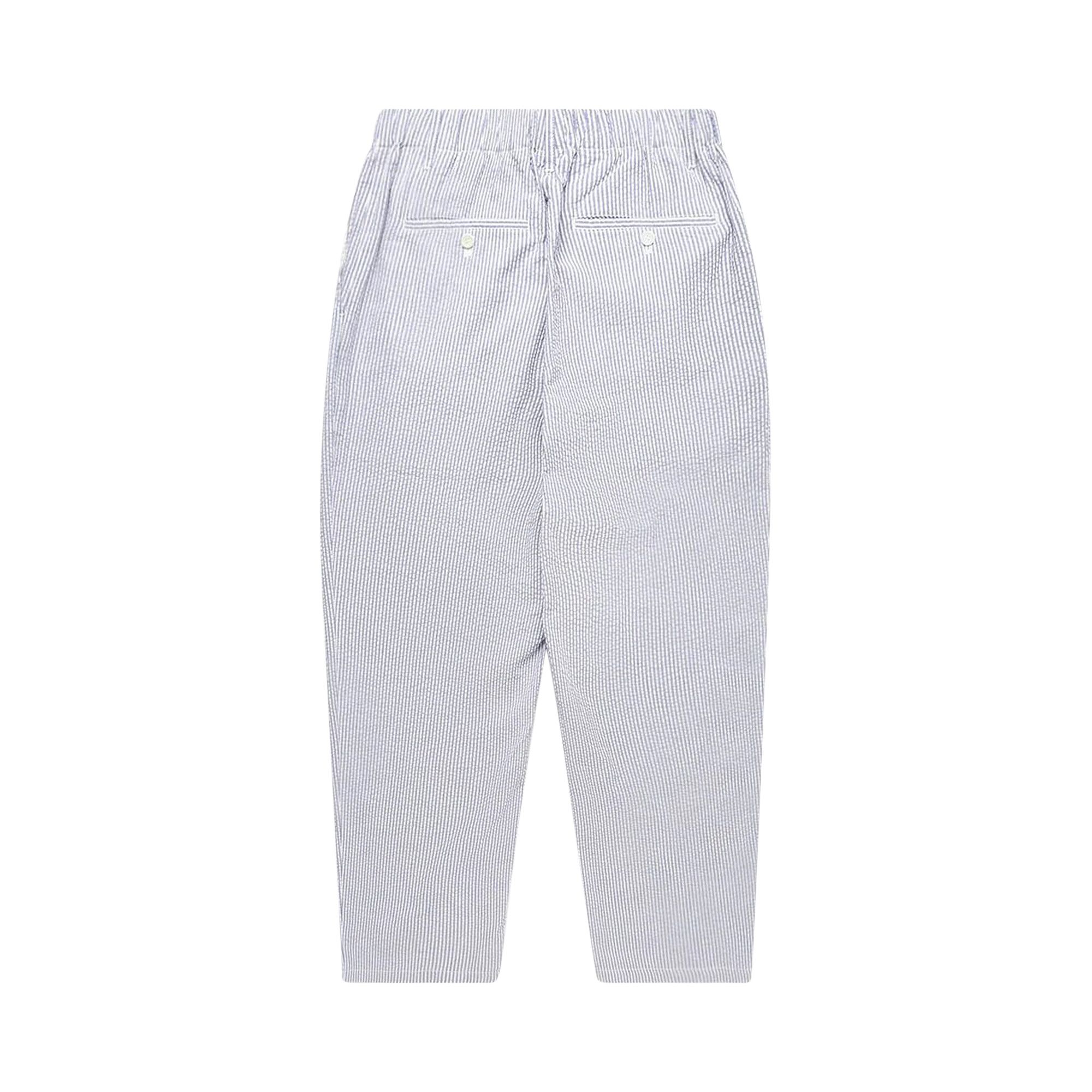 Buy nanamica Seersucker Club Pants 'Navy' - SUCS319U NAVY | GOAT