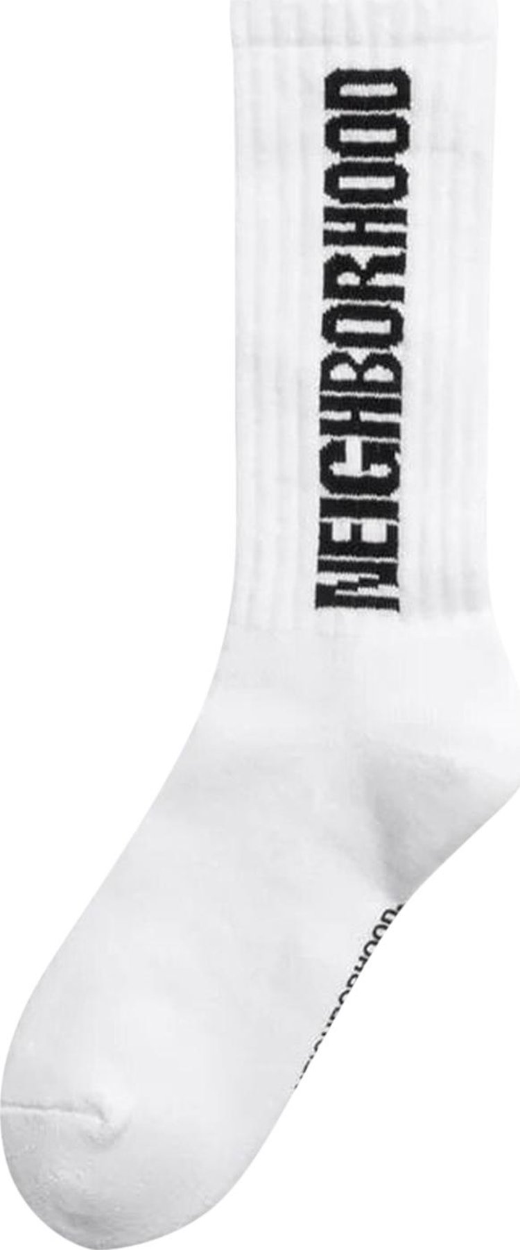 Neighborhood CI Logo Socks White