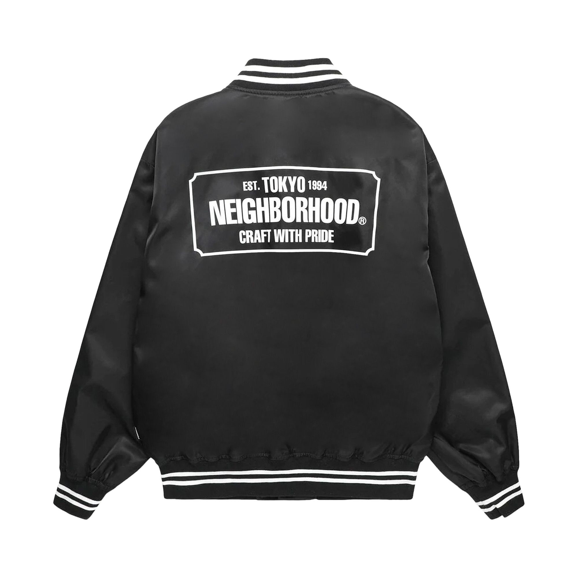 2024年のクリスマス Buy Neighborhood Baseball Jacket 'Black' - 231TSNH JKM04 ジャケット・アウター