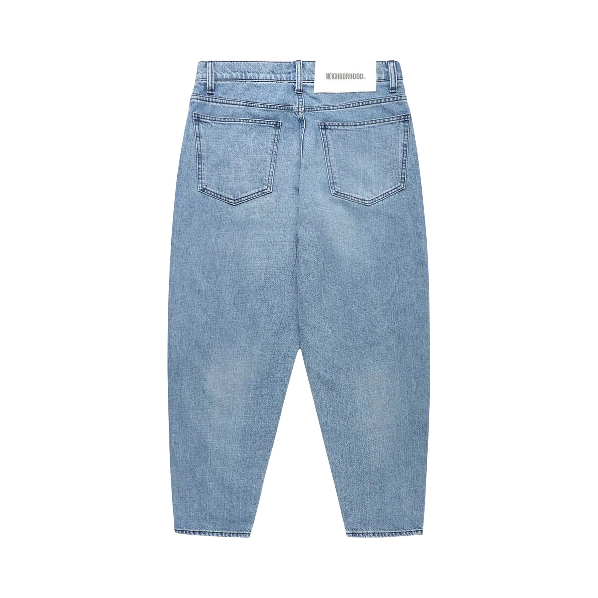 Black Neighborhood Baggy Silhouette Denim Pants | SVD