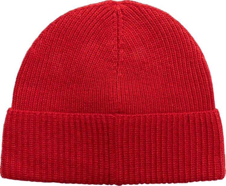 Polo Ralph Lauren Solid Holiday Bear Beanie Red