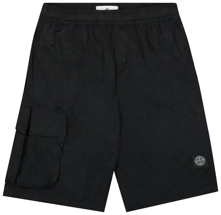 Stone Island Bermuda Comfort Shorts Black