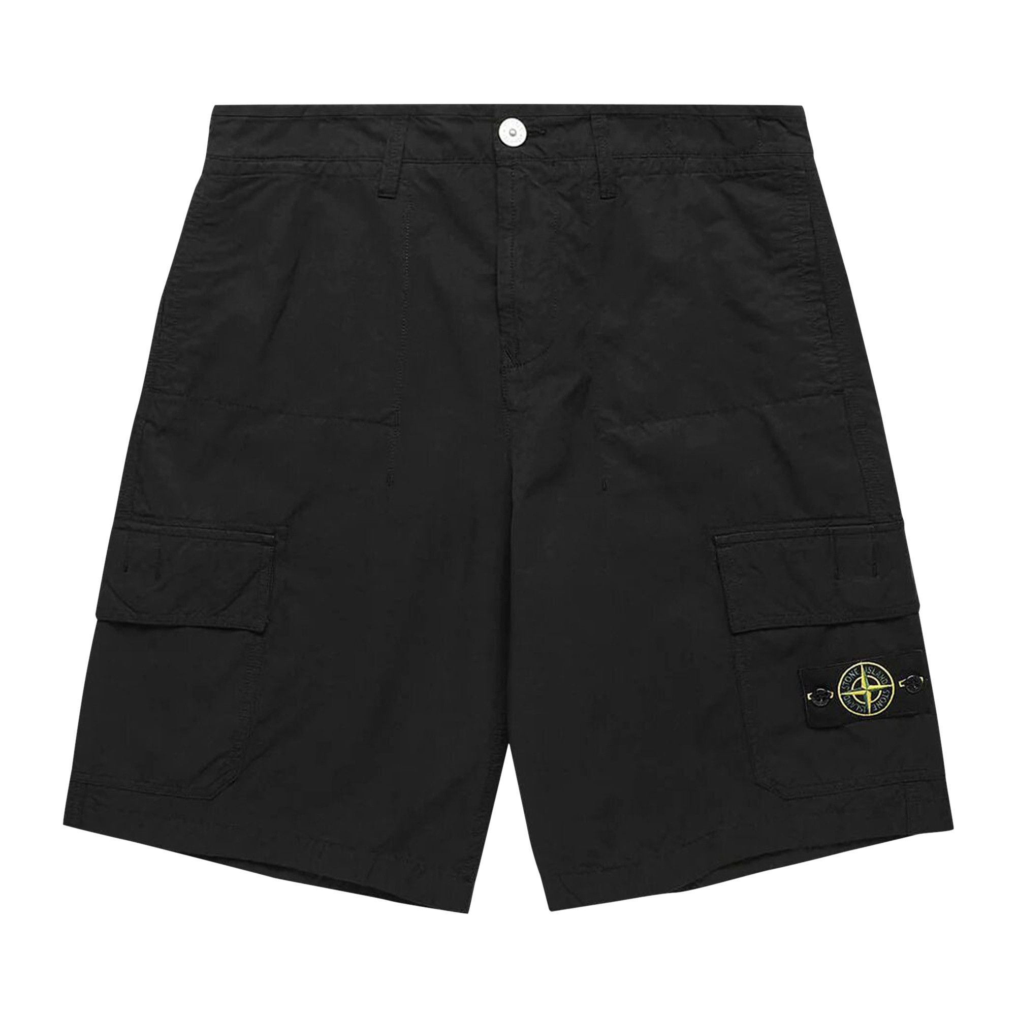 Buy Stone Island Bermuda Wide Leg Shorts 'Black' - 7815L0629 V0029