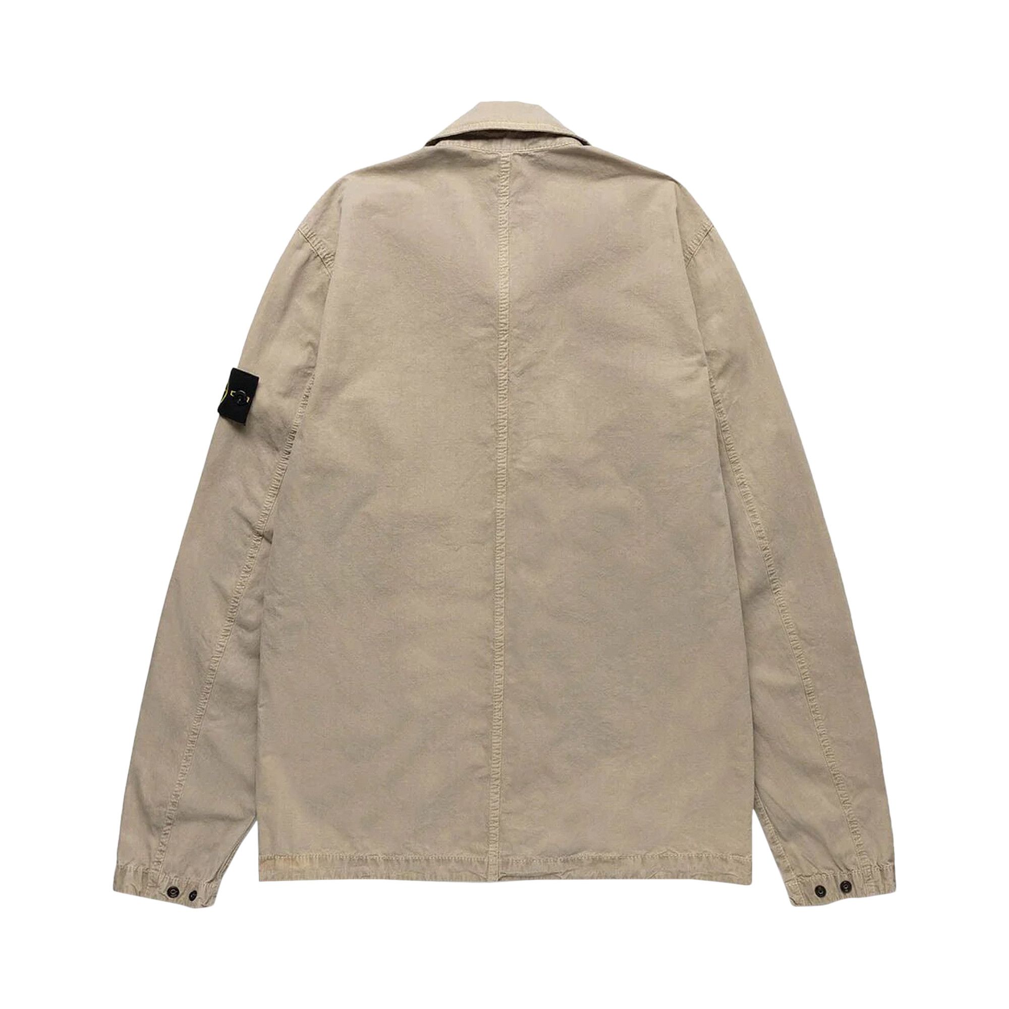 Buy Stone Island Overshirt Cream 7915102WN V0195 GOAT UK