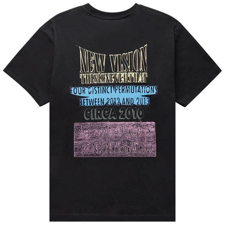 thisisneverthat Mural T Shirt Black