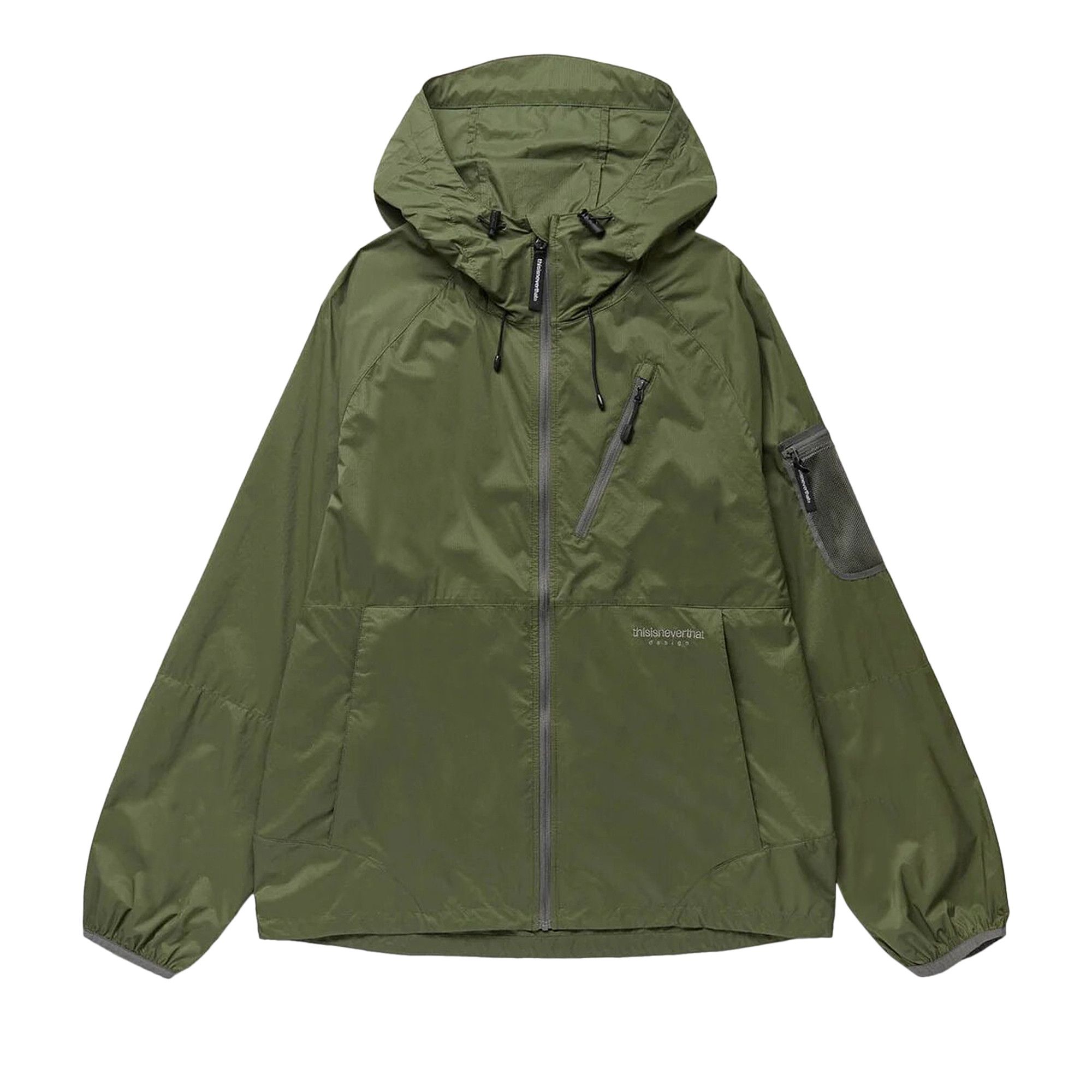 Buy thisisneverthat Pertex QA Windbreaker 'Olive Green