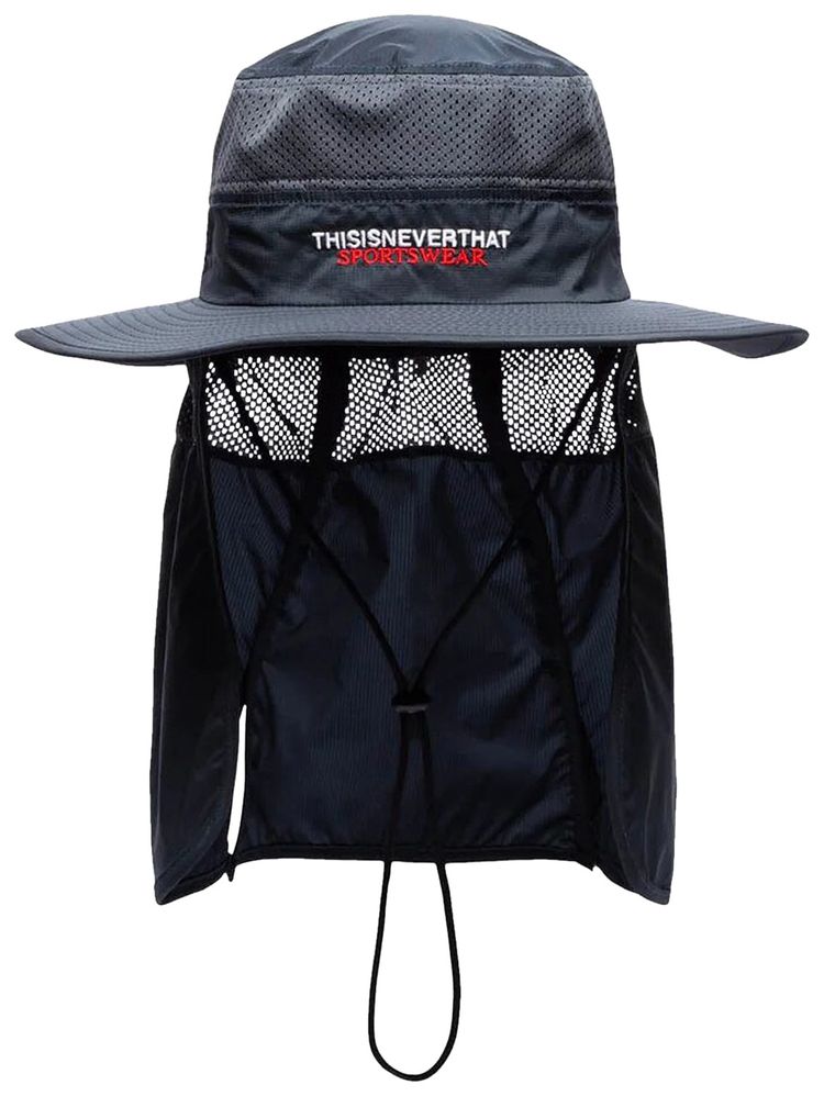 thisisneverthat Sun Shade Sport Boonie Hat Black