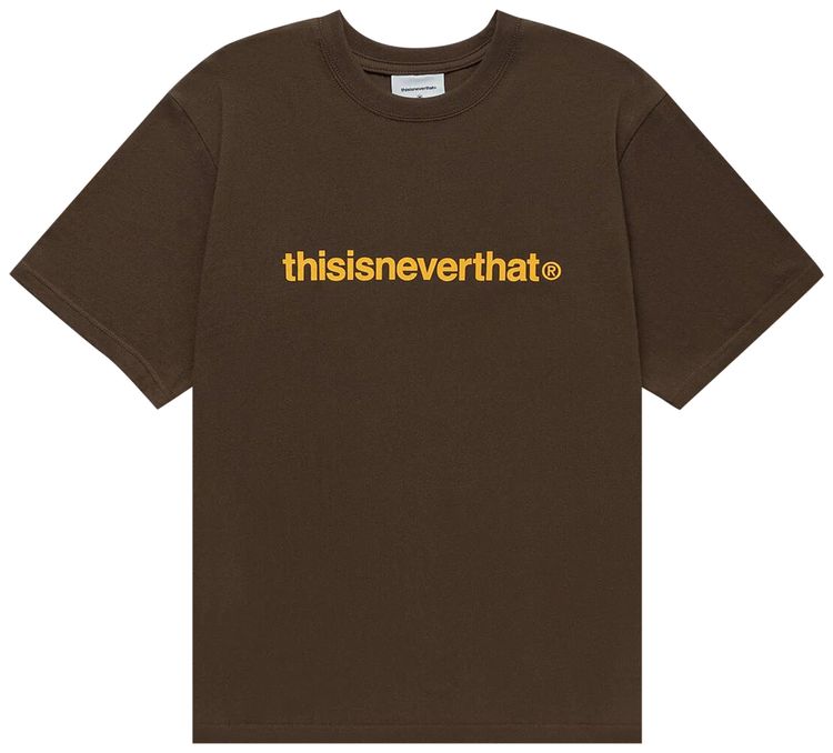 thisisneverthat T Logo T Shirt Brown