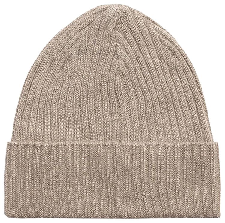 Undercover Ribbed Knit Beanie Oatmeal