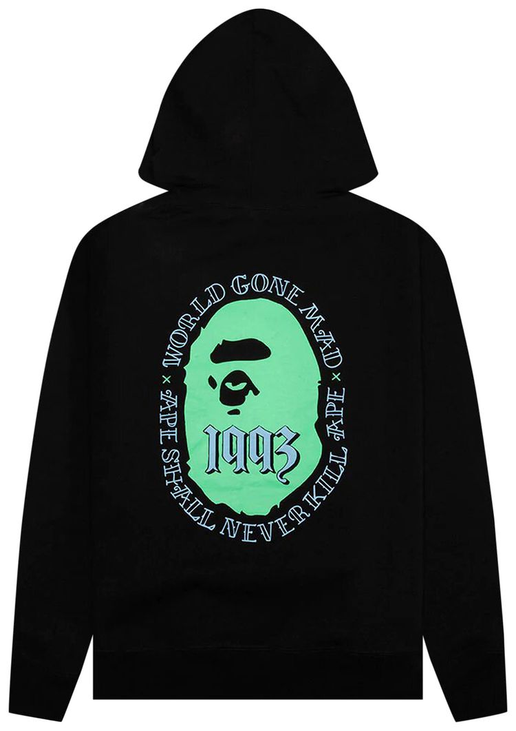 BAPE Ape Head Pullover Hoodie Black