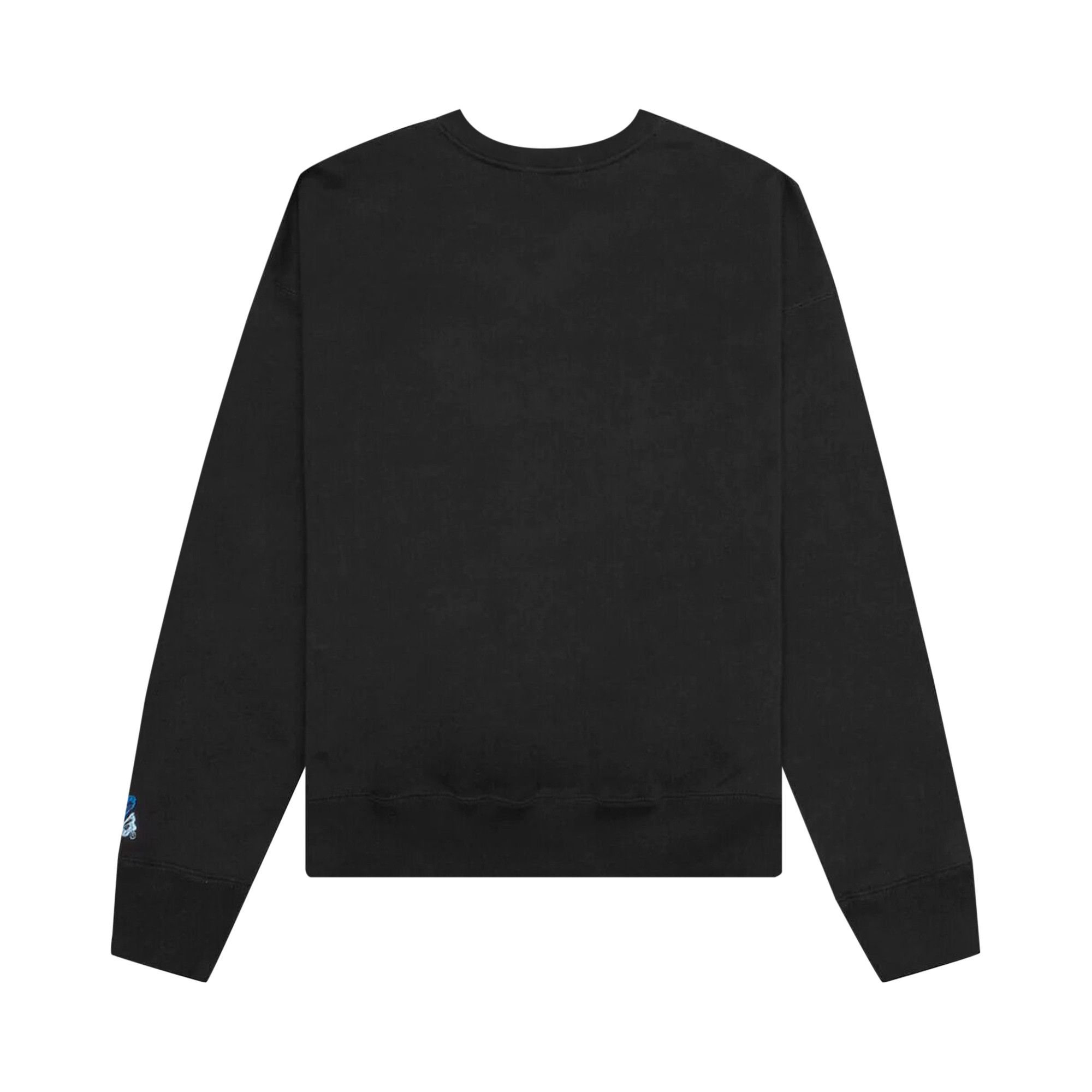Buy BAPE ABC Camo Patch Relaxed Fit Crewneck 'Black' - 1J30