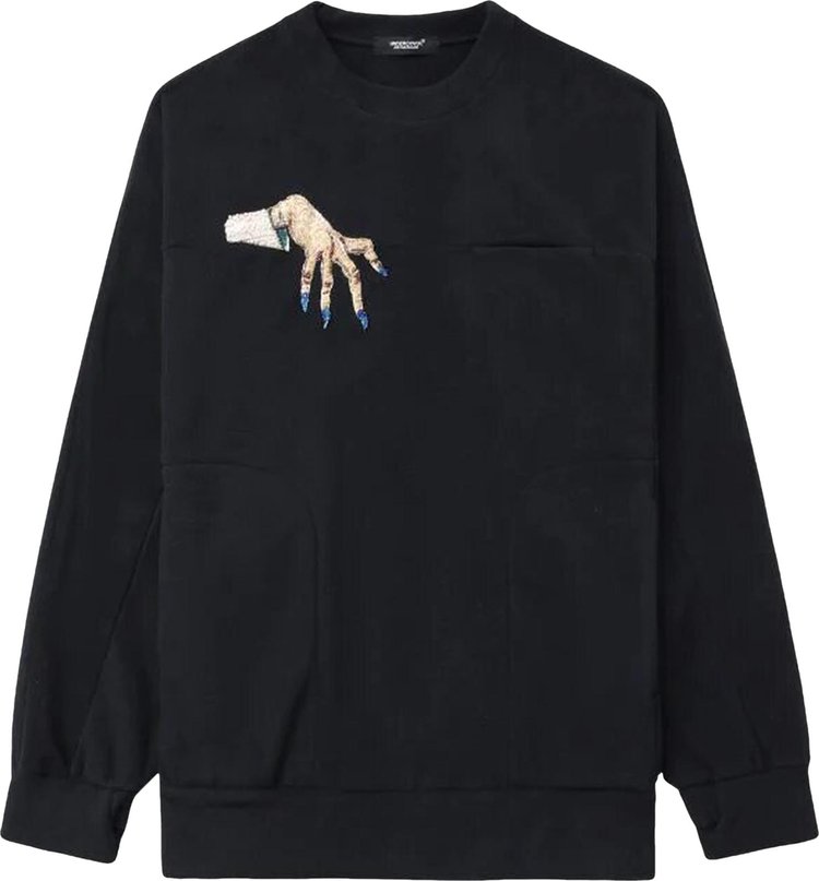 Undercover Embroidered Patch Pullover 'Black'