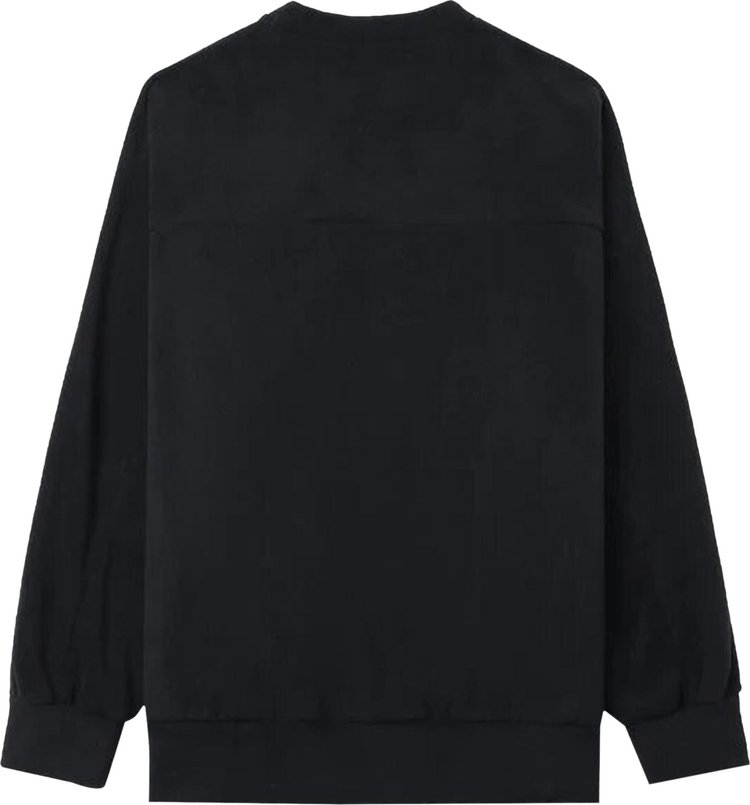 Undercover Embroidered Patch Pullover Black