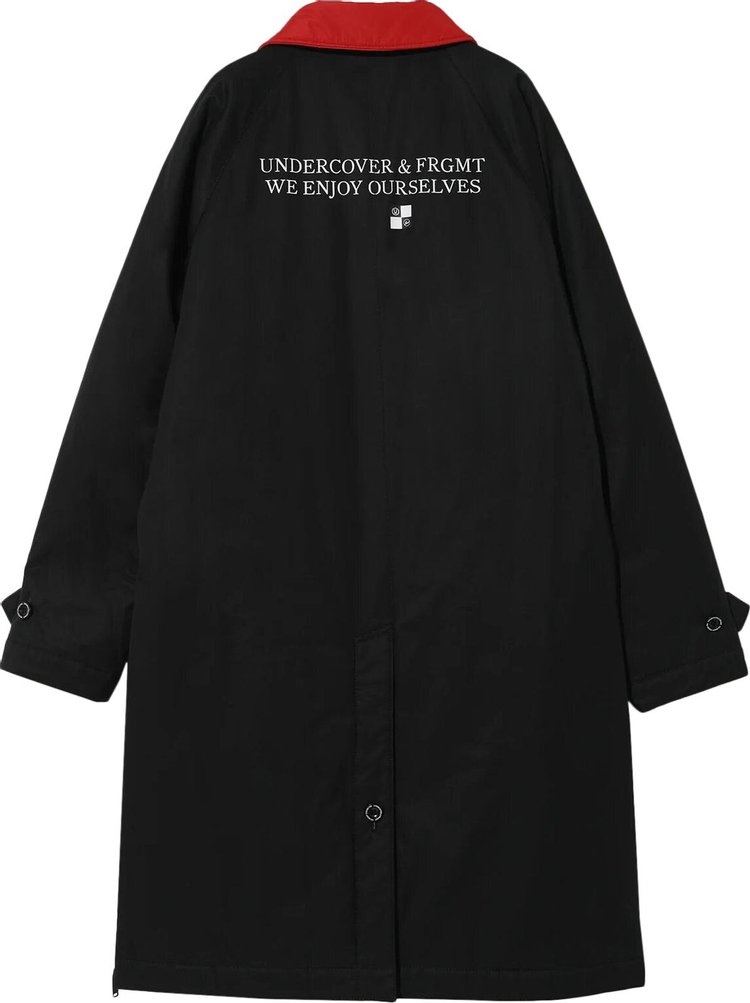 Undercover x Fragment Long Coat Black