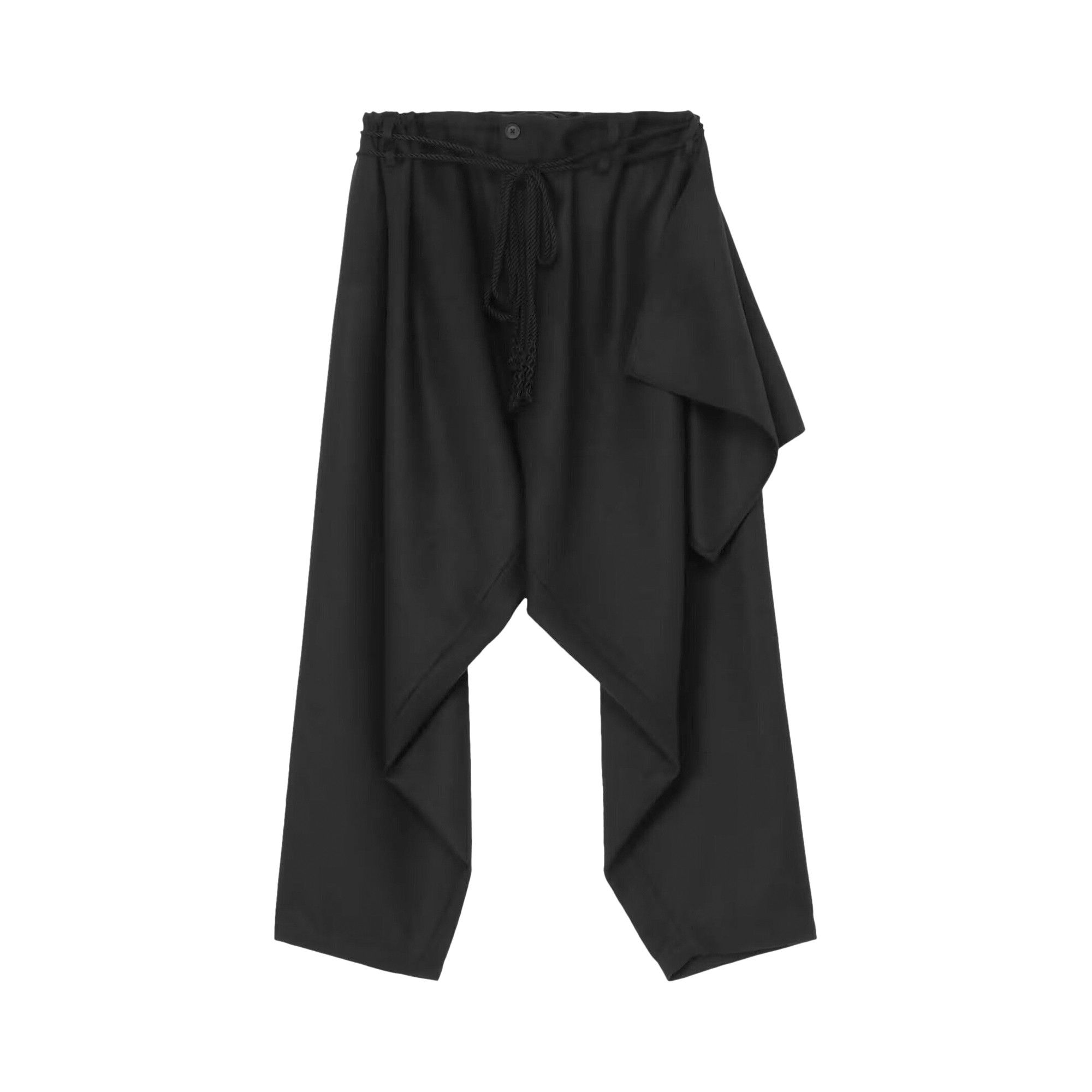 日本人気超絶の Buy Pants Flannel Draped Layered U Homme Pour Yamamoto Yohji パンツ