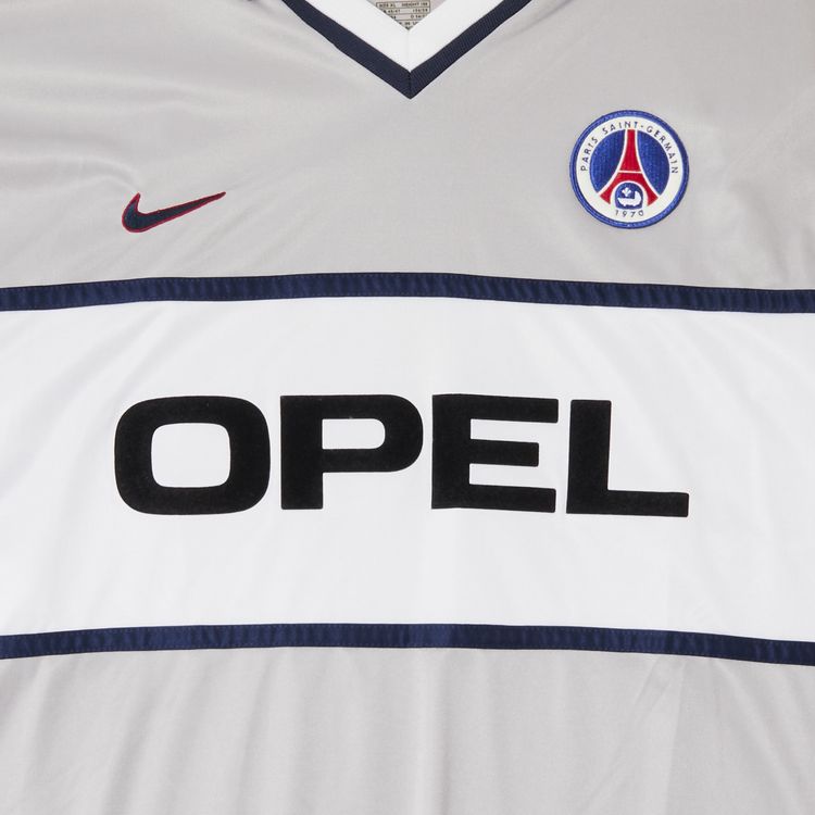 Vintage Paris Saint Germain Stock Pro Away Jersey Europe Version Grey