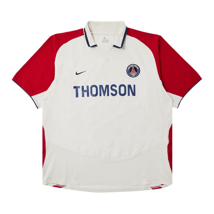 Vintage Paris Saint Germain Away Stadium Jersey WhiteRed