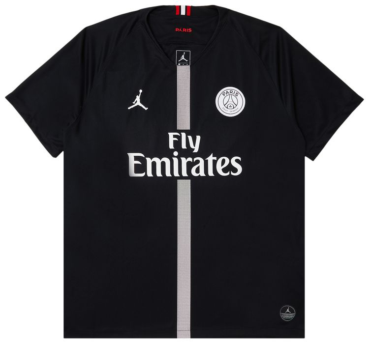 Pre Owned Paris Saint Germain Third Stadium Jersey Black