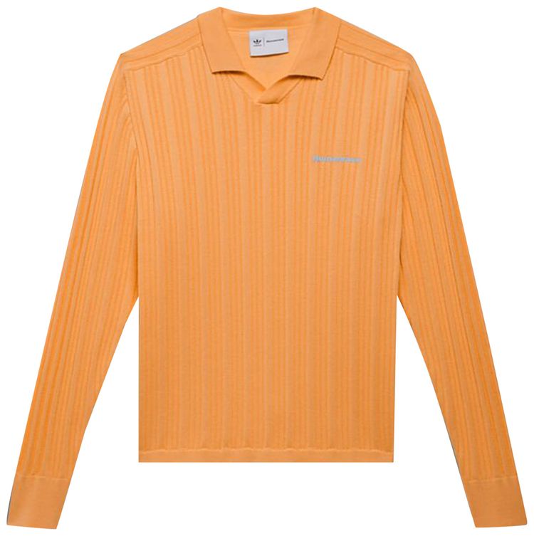 adidas x Pharrell Williams Knit Long Sleeve Jersey Hazy Orange