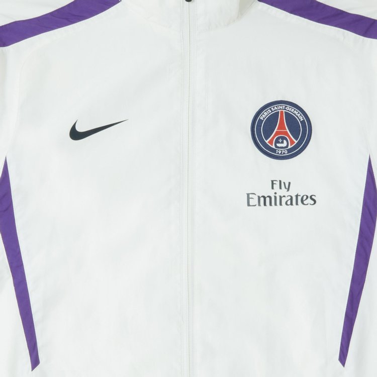 Vintage Paris Saint Germain Away Stadium Jacket White