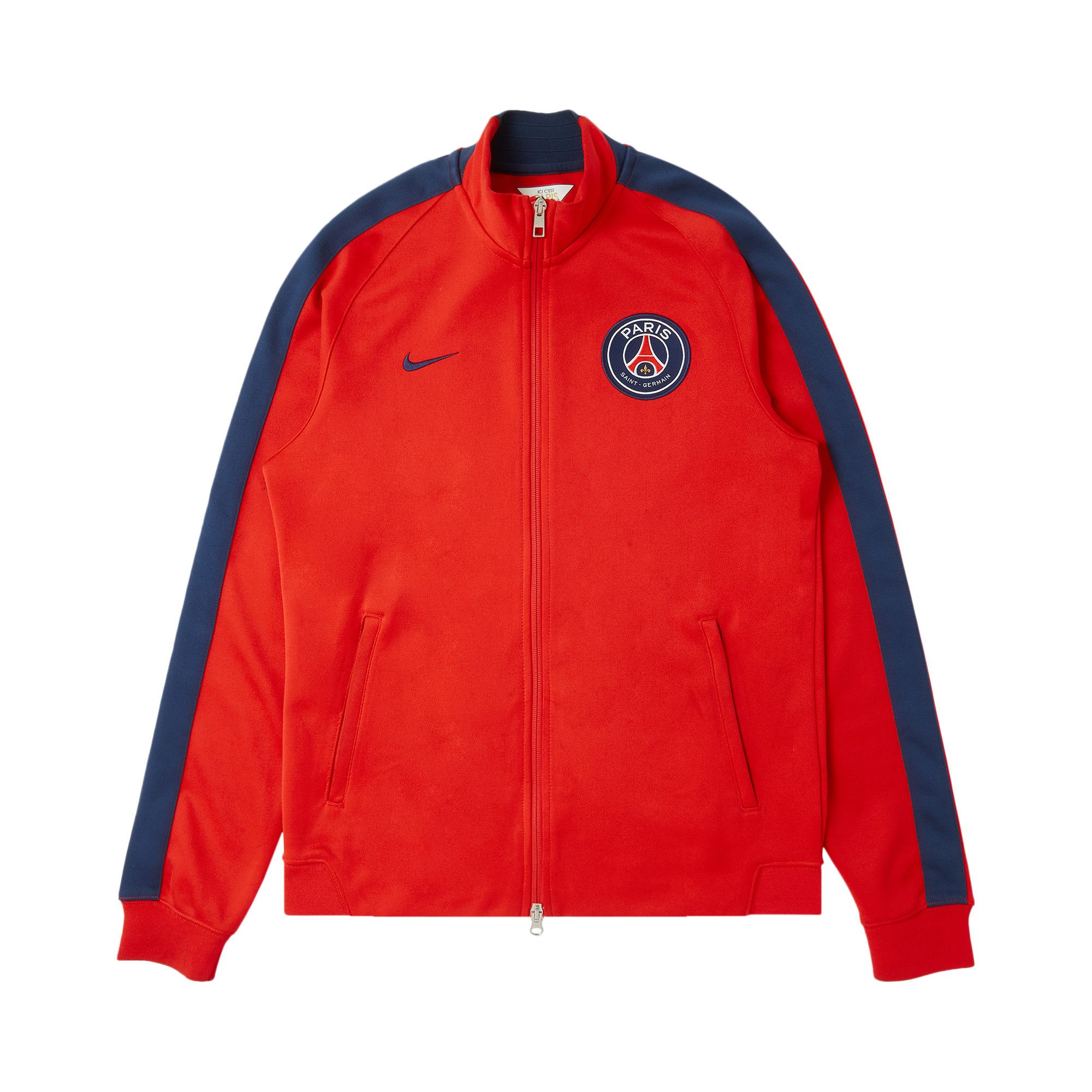Buy Pre Owned Paris Saint Germain Away Stadium Jacket Red 4692 1FW140308ASJ RED GOAT