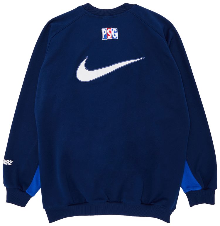 Vintage Paris Saint Germain Home Stadium Sweater Blue