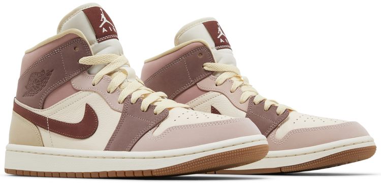 Wmns Air Jordan 1 Mid SE Dark Pony Smoky Mauve