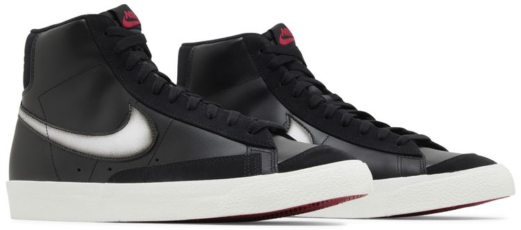 Nike Blazer Mid 77 Vintage Airbrush   Black