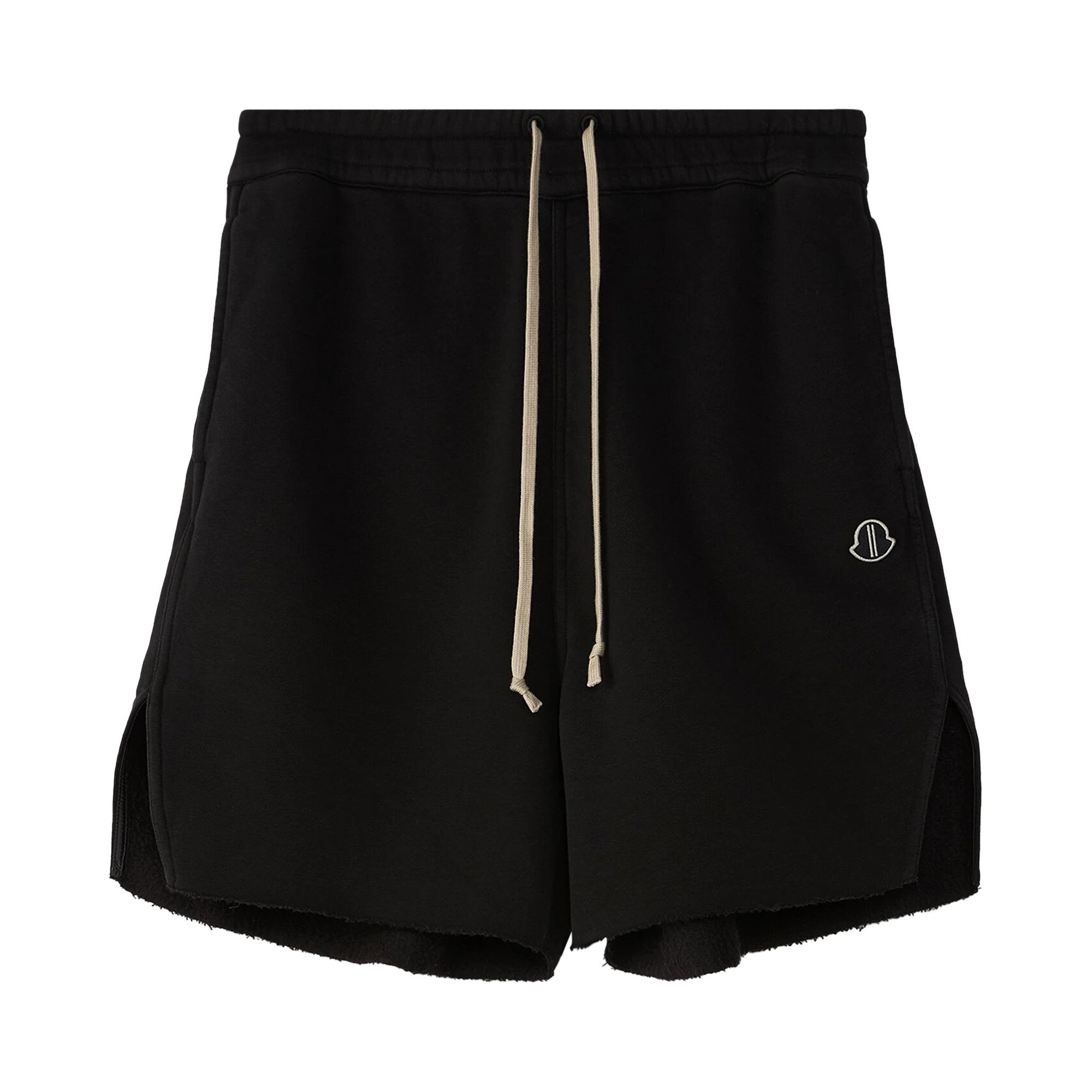 パンツ MONCLER X RICK OWENS LONG BOXERS Rick Owens X Moncler Long Boxer Shorts in Black for Men | Lyst