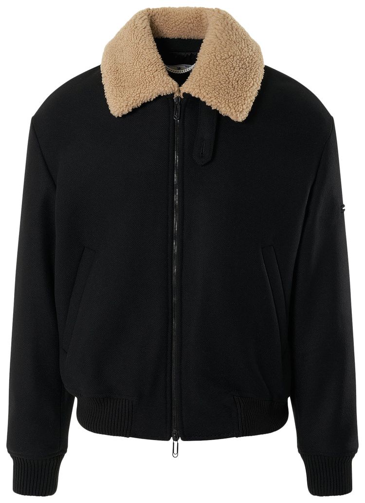 Off White Minimal Aviator Black