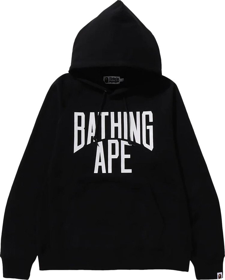 BAPE NYC Logo Pullover Hoodie 'Black'