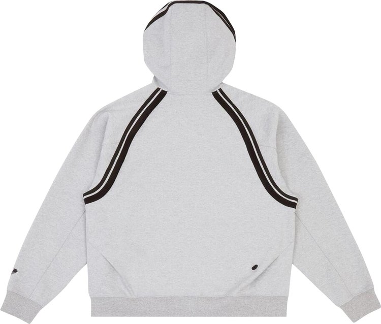 Ader Error Zip Hoodie Grey