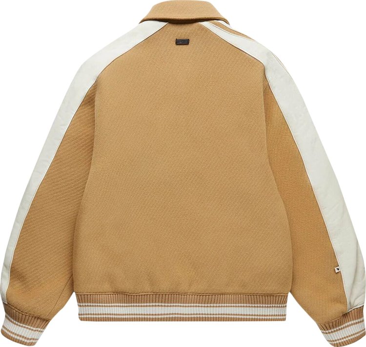 Ader Error Button Up Bomber Jacket Beige