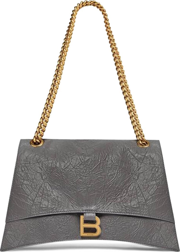 Balenciaga Crush Medium Handbag 'Dark Grey'