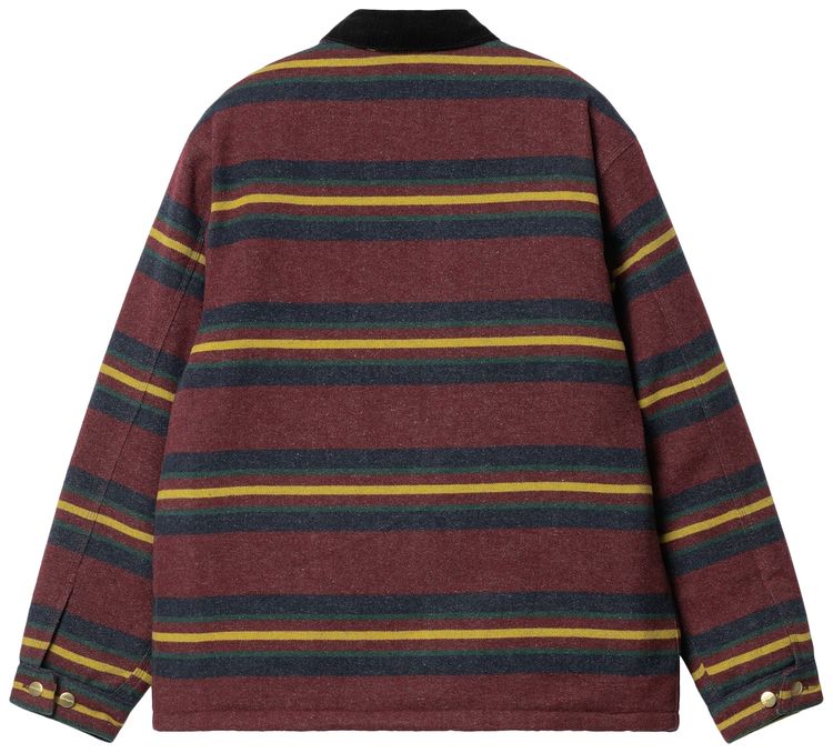 Carhartt WIP Oregon Jacket Starco StripeBordeaux