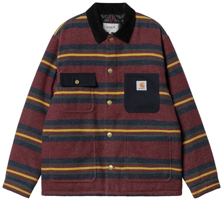 Carhartt WIP Oregon Jacket Starco StripeBordeaux
