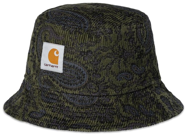 Carhartt WIP Cord Bucket Hat Paisley PrintPlant