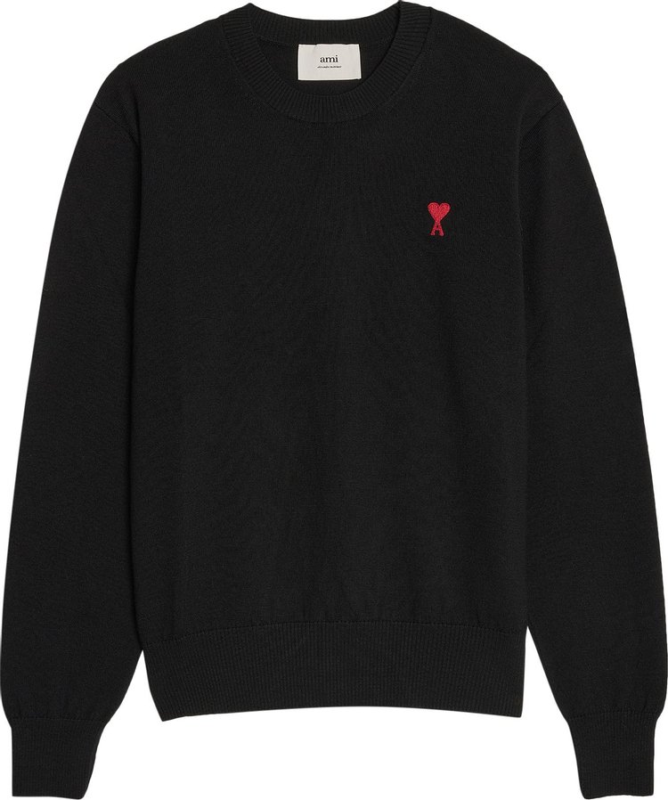 Ami Crewneck Sweater 'Black'