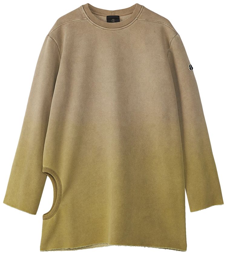 Rick Owens x Moncler Subhuman Sweatshirt Acid Degrade