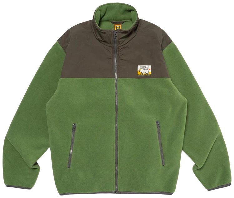 Human Made Fleece Jacket Green